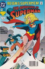 The Adventures of Superman #502 (DC Comics, 1993) Boy Meets Girl picture