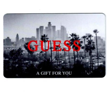 Guess Gift Card - Los Angeles Skyline - Palms - Jeans - Collectible - No Value picture
