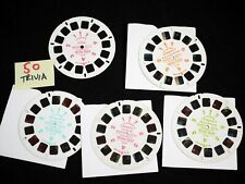 5x View-Master reels - TRIVIA QUIZ picture