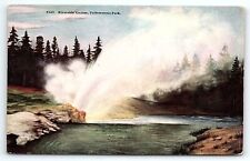 c1915 YELLOWSTONE NATIONAL PARK WYOMING RIVERSIDE GEYSER POSTCARD P1859 picture