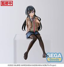 Sega Rascal Does Not Dream Knapsack Kid Perching Figure Mai Sakurajima SG53629 picture