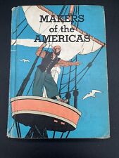 History Makers of the Americas 1959 Vintage School Book DC Heath Co Boston picture