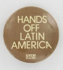 Hands Off Latin America 1980 UFCW United Food and Commercial Workers Union P1060 picture