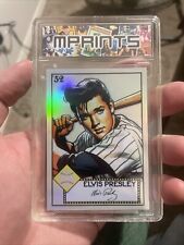 SLABBED Limited Edition Elvis Presley Custom Refractor Trading Card By MPRINTS picture