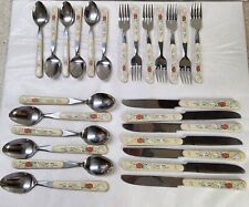 Marmalade Goose Country Flatware Silverware Forks Spoons Knives 26 Pcs Japan  picture