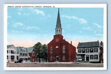 1918. MANHEIM, PA. TRINITY UNITED EVANGELICAL CHURCH. POSTCARD BQ24 picture