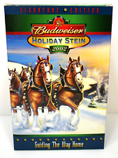 Budweiser Holiday Stein (Guiding the way home) 2002, new - Old stock picture