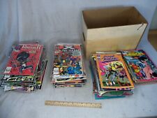 huge comic book lot of 183 books mostly marvel mixed lot estate sale find picture