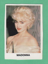Madonna  1986/87  Swedish Music Card Rare picture