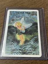 Vintage Rare French Disney 🎥 Card Game Tinker Bell Peter Pan Playing Card RARE picture