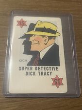 1941 WHITMAN DICK TRACY 🎥 PLAYING CARD GAME DICK TRACY PLAYING CARD RARE picture