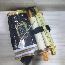 XLarge Hebrew Sefer Torah Scroll Book Jewish Israel Holy Bible with Pointer picture