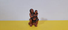 BULLYLAND BULLY 58368 Neanderthal Woman Baby Prehistoric figure RARE RETIRED picture