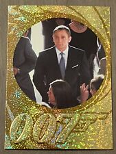 Daniel Craig As Bond. James Bond 007 GOLD SPARKLE SP Parallel Card. Quantum Of picture