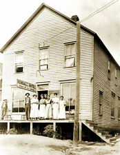 1910 Kendall Hotel, Kendall, Montana Vintage Photo 8.5