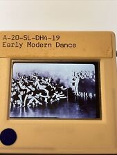 Mary Wigman Motion Choir, 1928 Portrait Ballet 35mm Slide DANCE picture