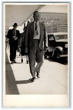 c1940s Man Furniture Drug Store Business Albuquerque NM RPPC Photo Postcard picture