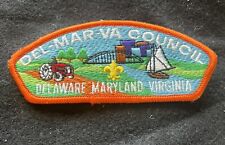 DEL-MAR-VA COUNCIL BSA Patch -- I Combo Ship- U Save $ I Have Many Patches picture