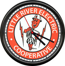 Willie Wirehand Little River Electric Cooperative Electrician Sign Wall Clock SC picture