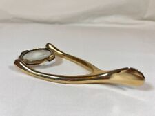 VINTAGE Metal Wishbone Stock Market Yes No Rotating Magnifying Glass RARE picture