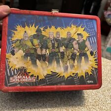 1998 Vintage Small Soldiers Metal Lunchbox with Thermos Complete Nice picture