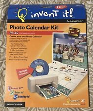 Invent It Photo Calendar Kit Create Your Own For Ink Jet Printers Unopened NEW picture