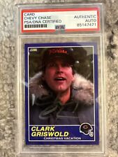 Chevy Chase Autograph 'Clark Griswold' Christmas Vacation PSA/DNA Certified picture