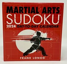 NEW - Martial Arts Sudoku 2024 Day-to-Day Desktop Calendar (by Frank Longo) picture