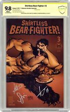 Shirtless Bear-Fighter #3D Robinson 1:15 CBCS 9.8 SS Leheup/Vendrell/Girner 2017 picture