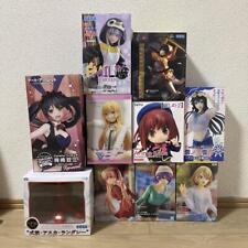Anime Mixed set Eva Re:ZERO etc. Girls Figure Manga Goods lot of 10 Set sale picture