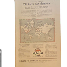 Mobiloil Gargoyle Arctic Motor Oil Print Advertisement March 1928 Frame Ready picture