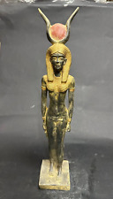 Rare Hathor Statue  Goddess of Heaven Love Ancient Egyptian Antiquities BC picture