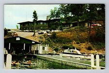 Albany KY-Kentucky, Grider Hill Dock And Indian Creek Lodge, Vintage Postcard picture