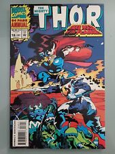 THOR ANNUAL #18 (1993) MARVEL COMICS 1ST APPEARANCE OF FEMALE LOKI WITH CARD picture