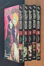 Jujutsu Kaisen Lot #3,8,9,17&18  Viz Media, Manga ,Free Shipping  picture