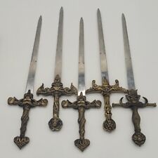 5x Lot Of Knight Medieval Sword Dagger Style Letter Openers 11