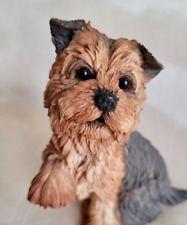 Country Artists Puppies 2001 Yorkshire Terrier Vintage Figurine Resin 01905 picture