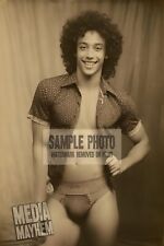 Large Curly Hair Man Great Smile Print 4x6 Gay Interest Photo #737 picture