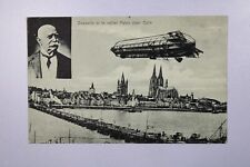 Vintage PPC Zeppelin II over Coln - L38444 picture