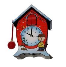 Peanuts by Schulz Mark Feldstein Linus & Lucy Song Cuckoo Clock picture
