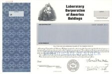 Laboratory Corporation of America Holdings - 1997 Specimen Stock Certificate - S picture