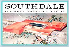 Edina Minnesota MN Postcard Historical Society Southdale Shopping Center c1960 picture