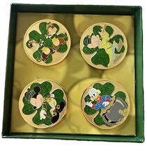 RARE 2007 Disney Pin Set St. Patricks Day LE 500 Donald, Dopey, Chip An Dale picture