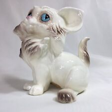 Freeman & McFarlin Cat, Kitten Figurine, Vintage Glazed Porcelain ❤️ picture