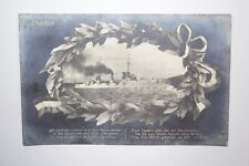RPPC Photo German Imperial Navy WWI SMS Blucher Cruiser picture