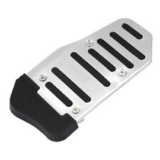 ・Silver Alloy Nonslip Accelerator Pad Cover Brake Pedal Cover for Automatic Vehi picture