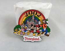 Disney Disneyland Pin - Fab 6 and Sleeping Beauty Castle - Mickey Minnie Donald picture