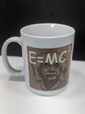 EINSTEIN E = MC2 WONDERMUGS CERAMIC COFFEE CUP MUG THEORY OF RELATIVITY picture
