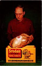 Advertising Postcard Sroda's Turkey Farm in Amherst Junction, Wisconsin picture