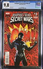Deadpool's Secret Secret Wars #3 CGC 9.8 Spider-Man Black Suit Bunn 2015 Marvel picture